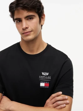 nahlad Tommy Hilfiger pánske čierne tričko
