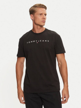 nahlad Tommy Jeans pánske čierne tričko