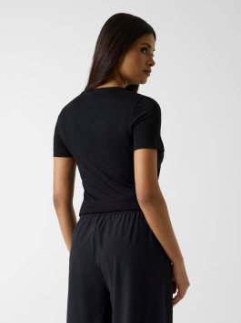 nahlad Guess dámske čierne tričko