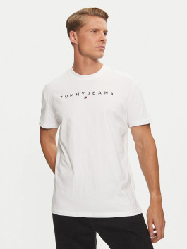 nahlad Tommy Jeans pánske biele tričko