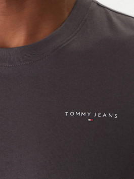 nahlad Tommy Jeans pánske šedé tričko