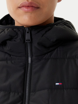 nahlad Tommy Jeans dámska čierna bunda