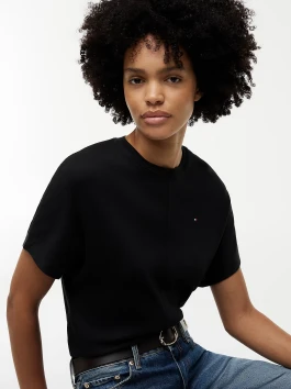 nahlad Tommy Hilfiger dámske čierne tričko