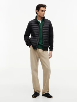 nahlad Tommy Hilfiger pánska čierna bunda