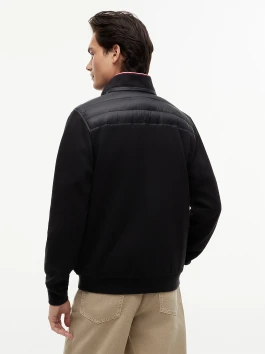 nahlad Tommy Hilfiger pánska čierna bunda