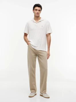 nahlad Tommy Hilfiger pánske krémové polo tričko