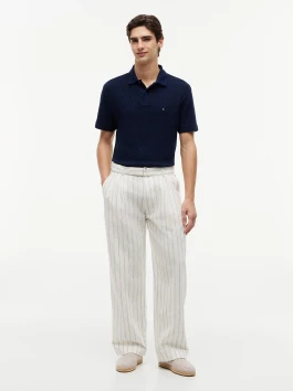 nahlad Tommy Hilfiger pánske tmavo modré polo tričko
