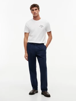 nahlad Tommy Hilfiger pánske biele tričko