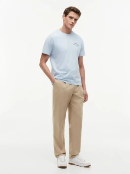 nahlad Tommy Hilfiger pánske svetlo modré tričko