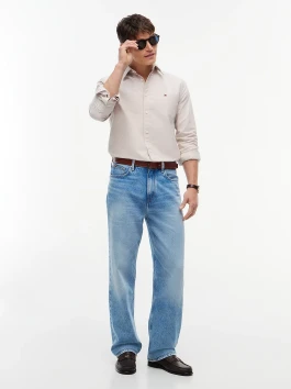 nahlad Tommy Hilfiger pánska béžová košeľa