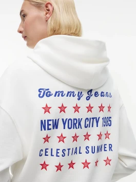 nahlad Tommy Jeans dámska biela mikina