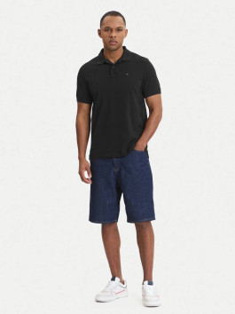 nahlad Tommy Jeans pánske čierne polo tričko