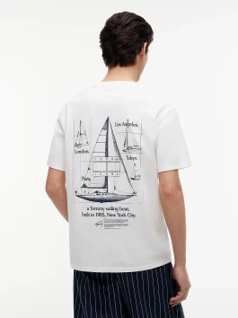 nahlad Tommy Hilfiger pánske biele tričko