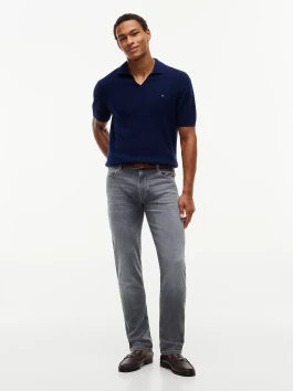 nahlad Tommy Hilfiger pánske šedé džínsy