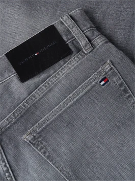 nahlad Tommy Hilfiger pánske šedé džínsy