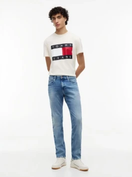 nahlad Tommy Jeans pánske modré džínsy