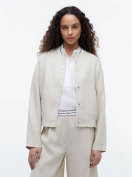 nahlad Tommy Hilfiger dámsky ľanový bomber