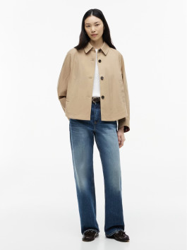 nahlad Tommy Hilfiger dámska béžová bunda
