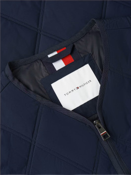 nahlad Tommy Hilfiger pánska tmavo modrá vesta