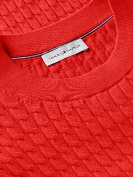 nahlad Tommy Hilfiger dámsky červený sveter