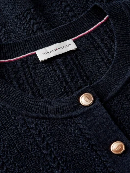 nahlad Tommy Hilfiger dámsky tmavomodrý svetrík