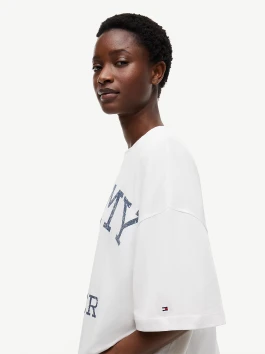 nahlad Tommy Hilfiger dámske biele tričko