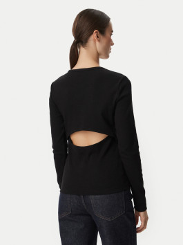nahlad Calvin Klein dámske čierne tričko