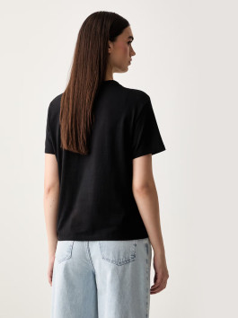 nahlad Calvin Klein dámske čierne tričko