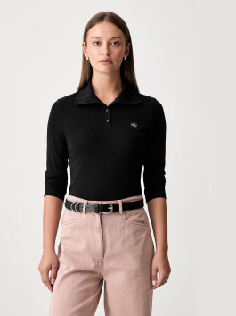 nahlad Calvin Klein dámske čierne tričko