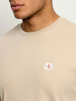 nahlad Calvin Klein pánske béžové tričko