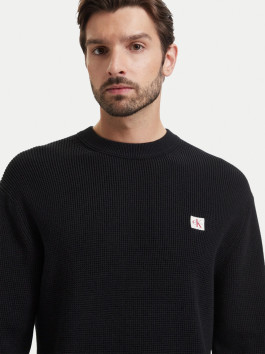 nahlad Calvin Klein pánsky čierny sveter
