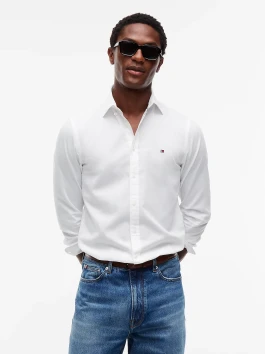 nahlad Tommy Hilfiger pánska biela košeľa