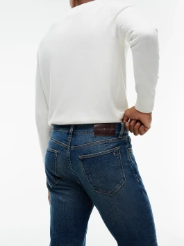 nahlad Tommy Hilfiger pánske modré džínsy