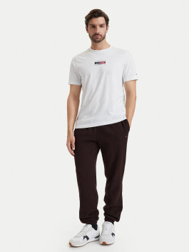 nahlad Tommy Hilfiger pánske tmavo hnedé tepláky