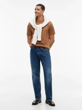 nahlad Tommy Hilfiger pánske hnedé tričko