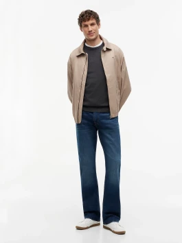 nahlad Tommy Hilfiger pánsky tmavo šedý sveter