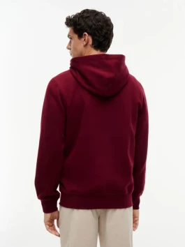 nahlad Tommy Hilfiger pánska vínová mikina