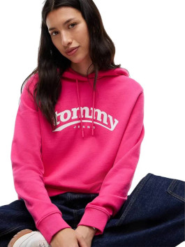 nahlad Tommy Jeans dámska ružová mikina