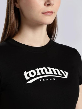 nahlad Tommy Jeans dámske čierne tričko
