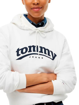 nahlad Tommy Jeans dámska biela mikina