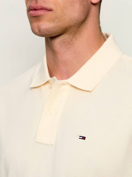 nahlad Tommy Jeans pánske krémové polo tričko