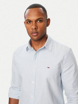 nahlad Tommy Jeans pánska modrá košeľa