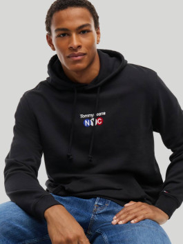 nahlad Tommy Jeans pánska čierna mikina