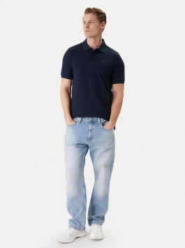 nahlad Tommy Jeans pánske modré polo tričko