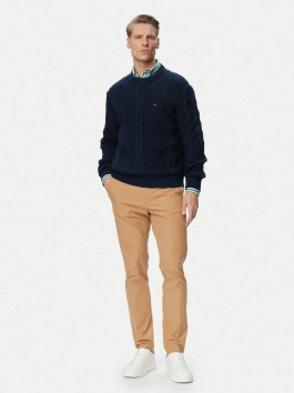nahlad Tommy Jeans pánsky modrý sveter