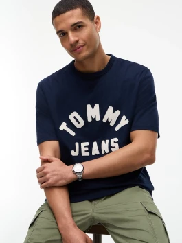 nahlad Tommy Jeans pánske modré tričko