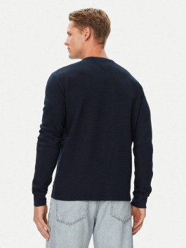nahlad TJM REG WASHED WAFFLE HENLEY