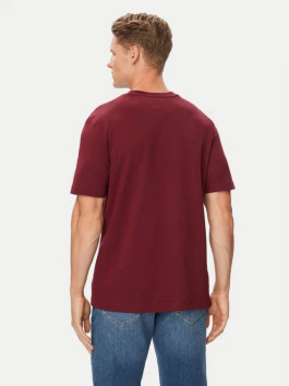 nahlad Tommy Hilfiger pánske vínové tričko