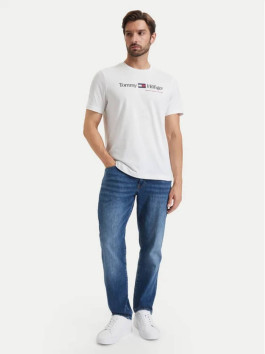 nahlad Tommy Hilfiger pánske biele tričko