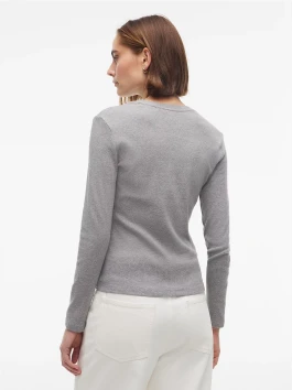 nahlad Tommy Hilfiger dámske šedé tričko
